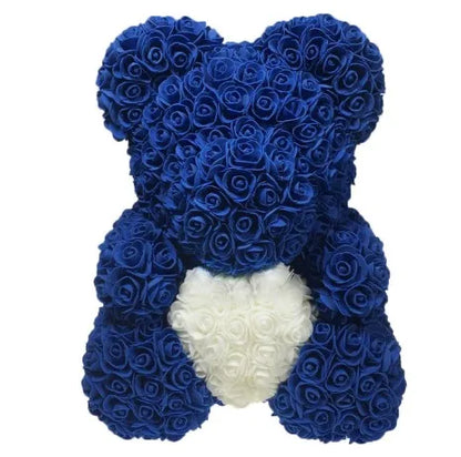 Eternal Rose Hug – Romantic Flower Teddy Gift