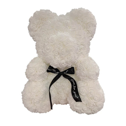 Eternal Rose Hug – Romantic Flower Teddy Gift