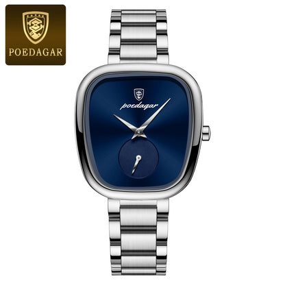 EternaLuxe: POEDAGAR Women's Waterproof Stainless Steel Watch