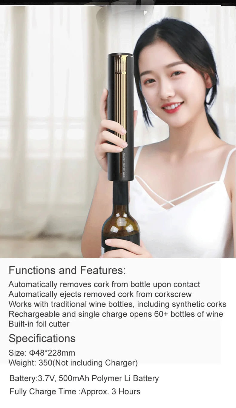 Effortless Elegance Wine Opener Set