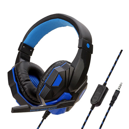 GameMaster Pro 3.5mm Wired Headset – Adjustable Mic & Stereo Sound