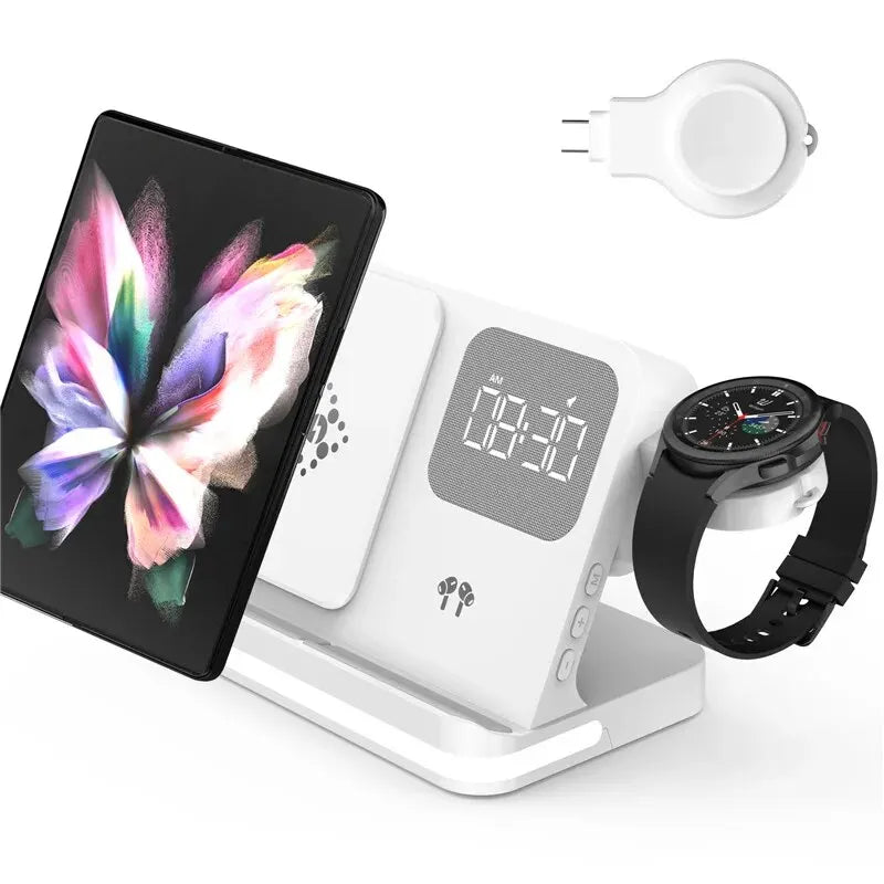 FusionCharge Station – 6-in-1 Fast Wireless Charging Dock