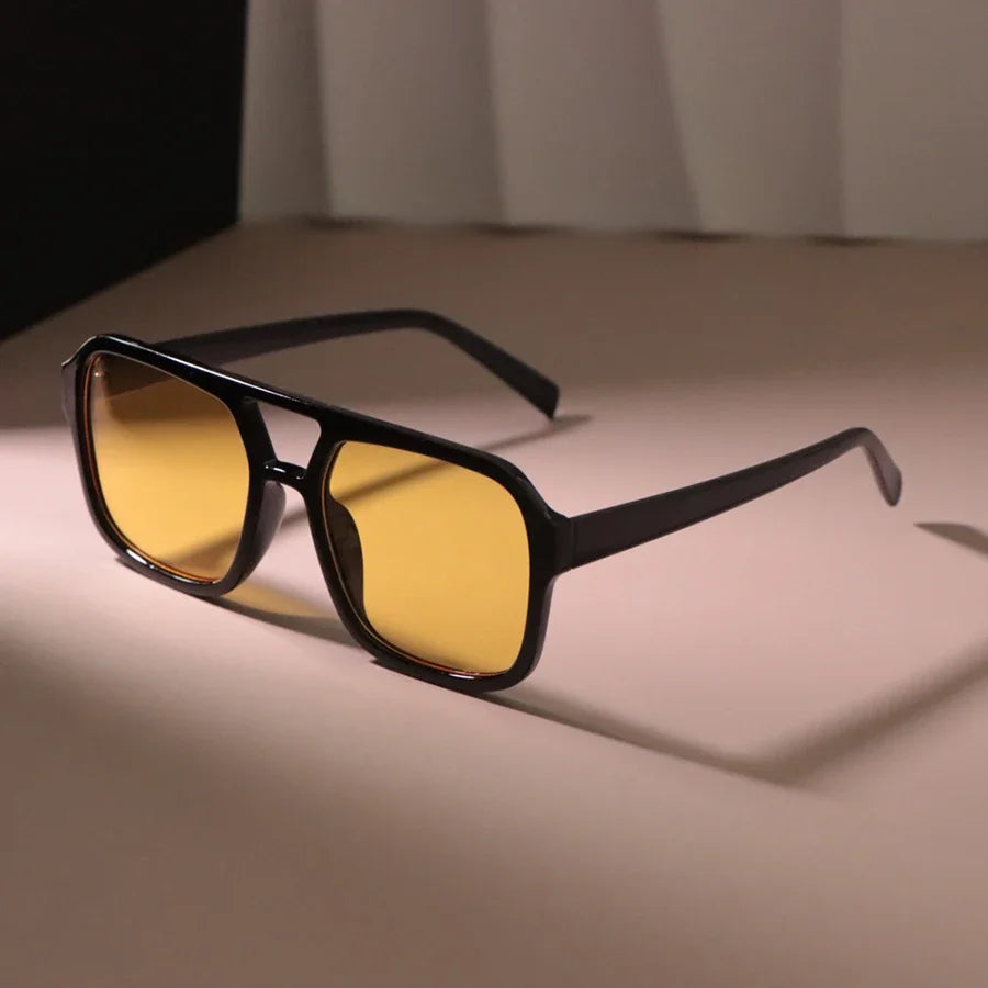 Retro Revival: Vintage-Inspired Square Sunglasses