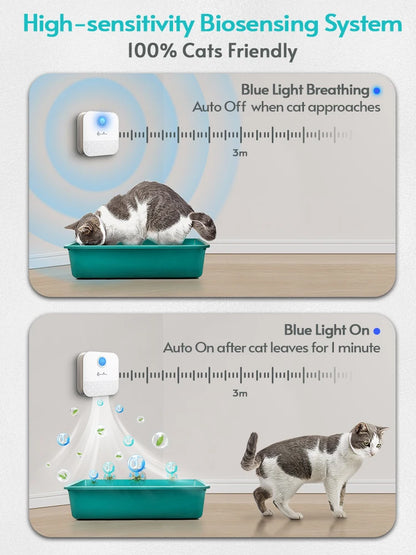 DownyPaws BreezeBox: Intelligent Odour Eliminator for Pet Spaces