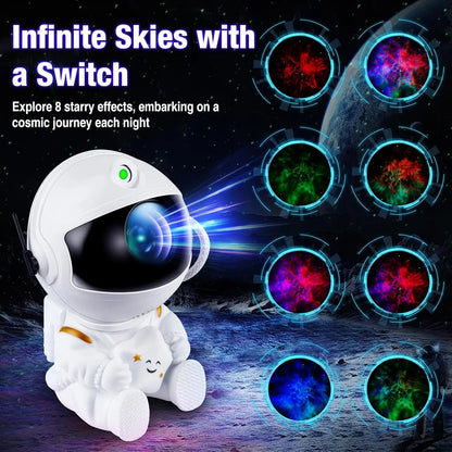 Astral Dreamer: Cosmic Night Light Projector