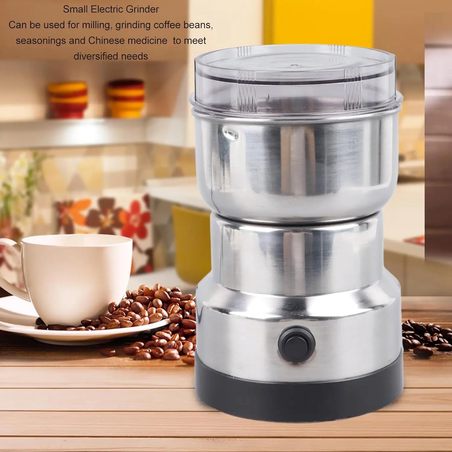 GrindMaster Pro – Electric Coffee & Spice Grinder for Home Use