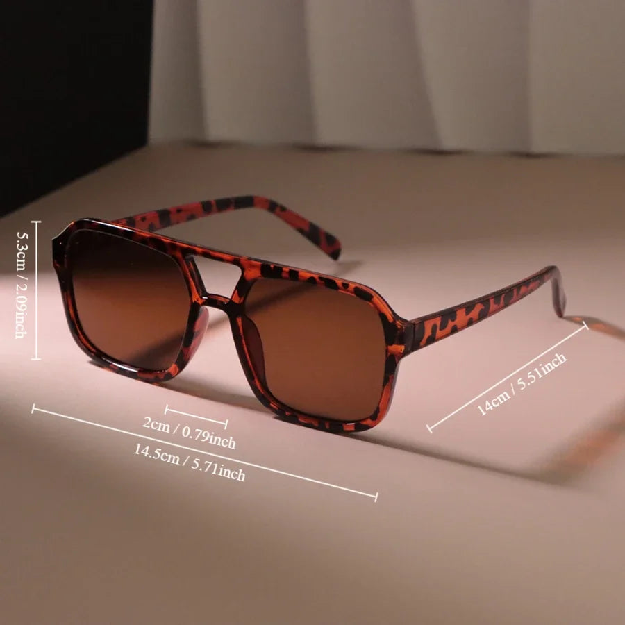 Retro Revival: Vintage-Inspired Square Sunglasses