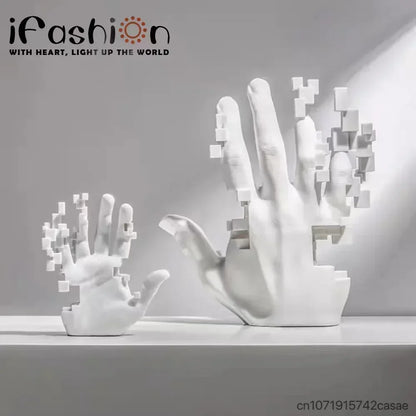 Gesture of Elegance: Abstract Hand Sculpture