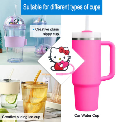 KittySip Cap – Adorable Splash Proof Straw Cover