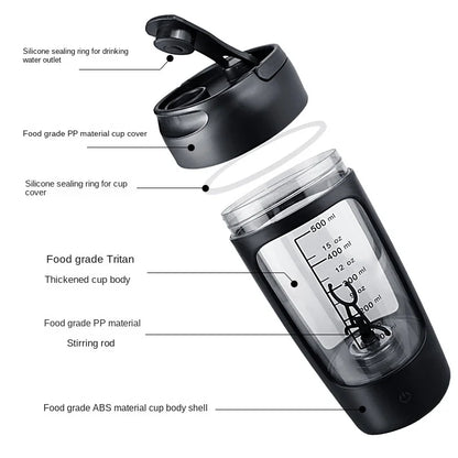 ProBlend 500 – Electric Shaker & Blender for Gym & Outdoors