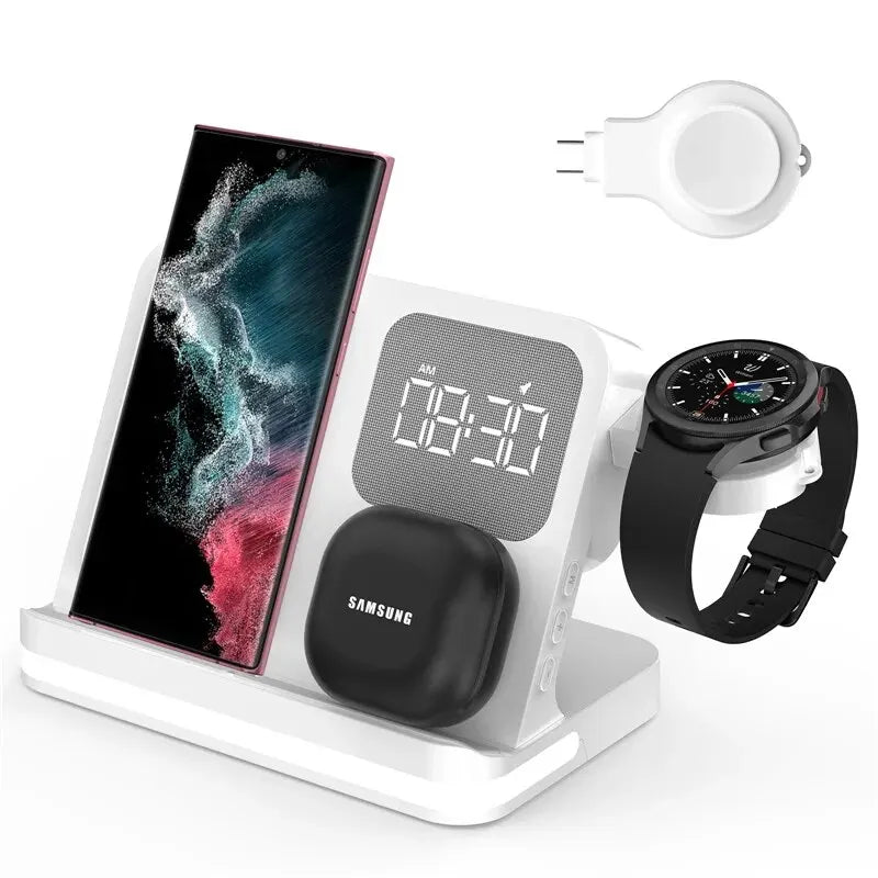 FusionCharge Station – 6-in-1 Fast Wireless Charging Dock