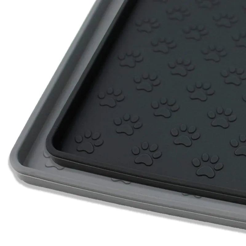 PurrfectPlate Feeding Mat: Waterproof, Anti-Slip Pet Bowl Pad for Tidy Mealtimes