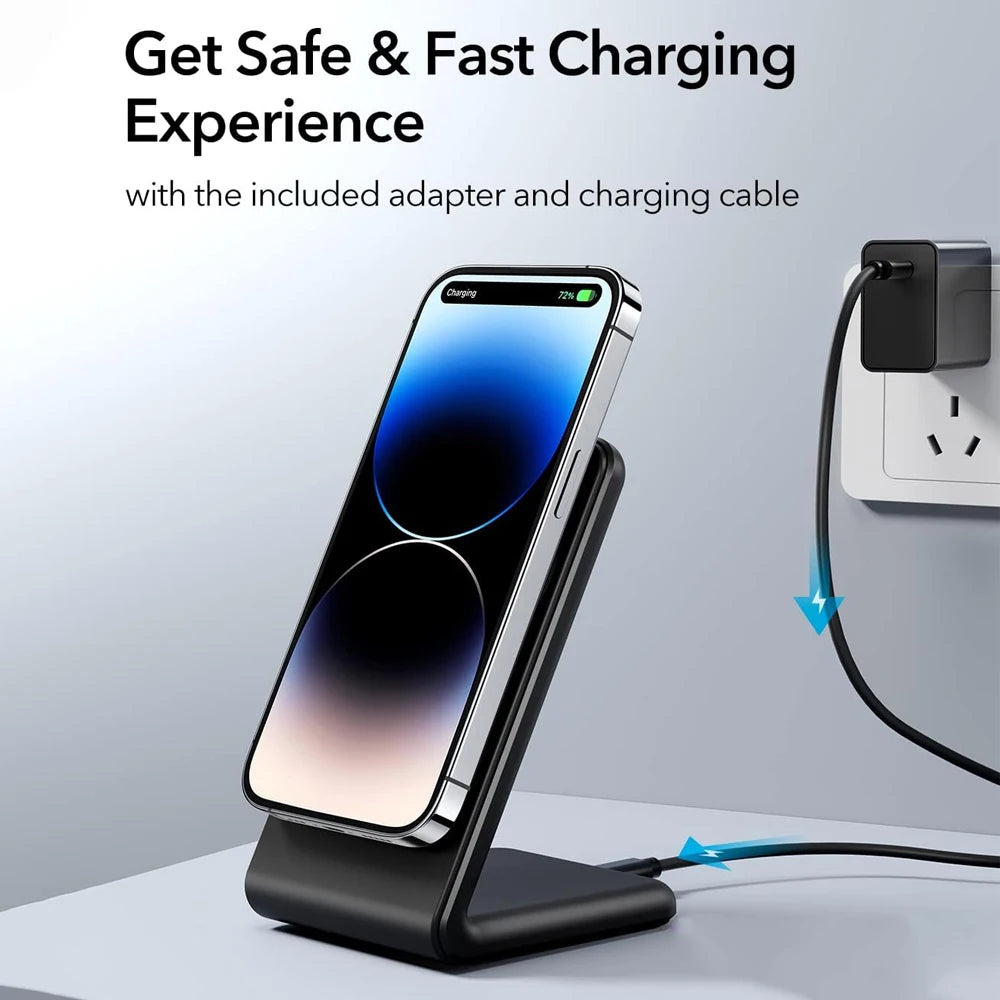 SnapPower Stand – MagSafe-Compatible Fast Charger