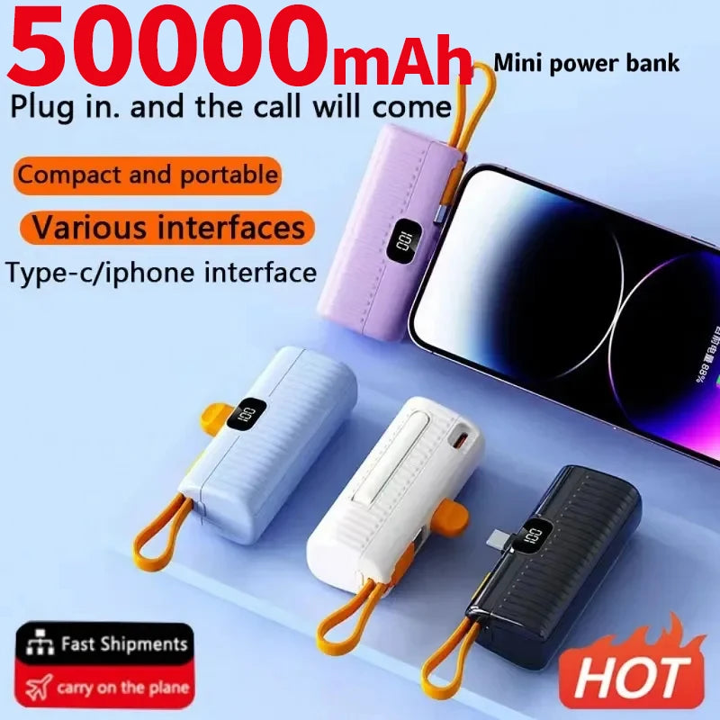 PowerHub Pro – Ultra Compact 50,000mAh Digital Charger