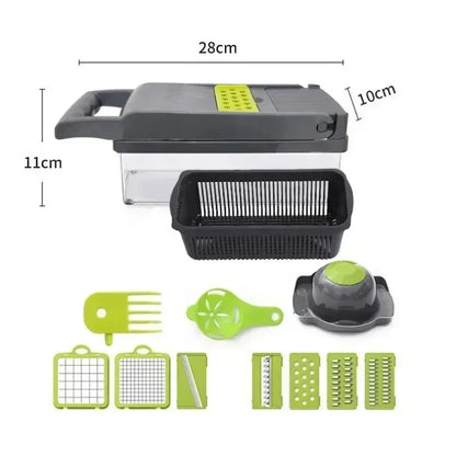 ChopMate Pro – 16-in-1 Multifunctional Food Chopper & Slicer