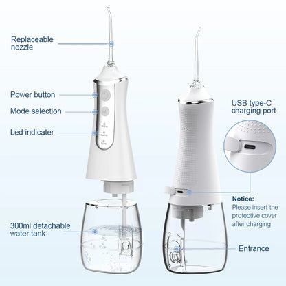 HydroSmile Dental Flossing System – Advanced Water Jet with 3 Modes