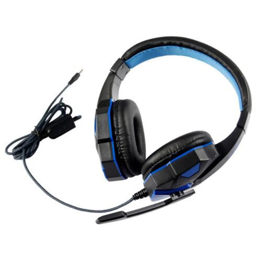 GameMaster Pro 3.5mm Wired Headset – Adjustable Mic & Stereo Sound